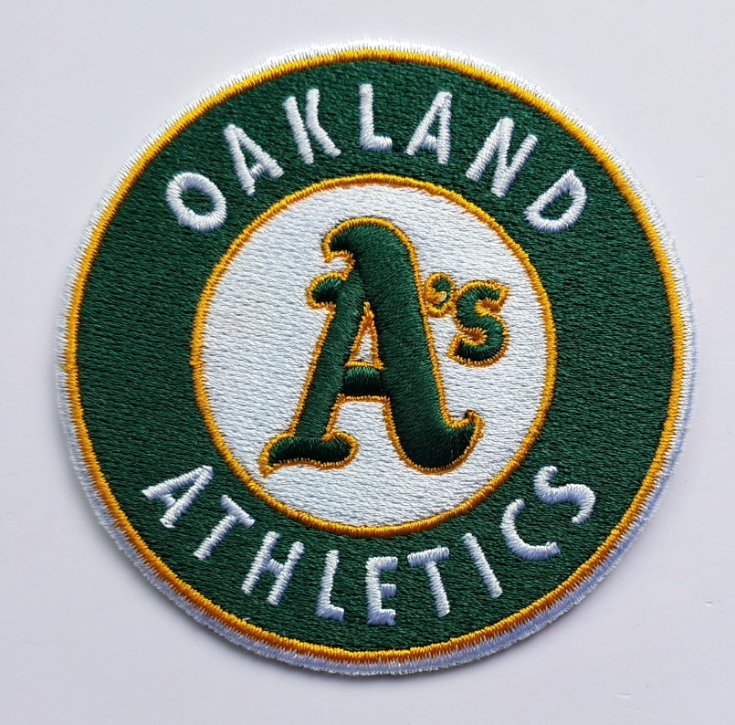 Oakland Athletics Logo Iron on Patch